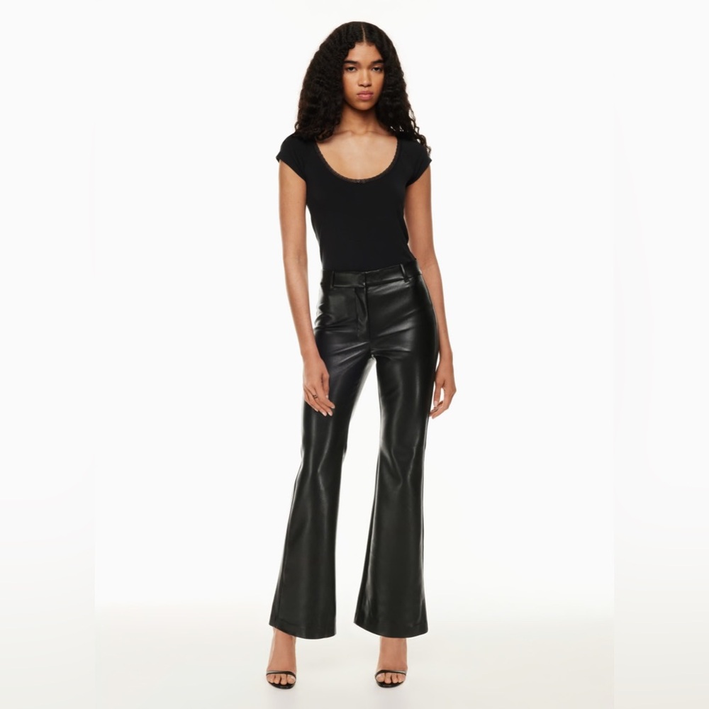 NWT Wilfred Leather Cabaret Pants Size 4